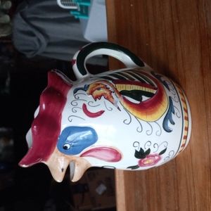 Paradox vtg ceramic pottery chicken.